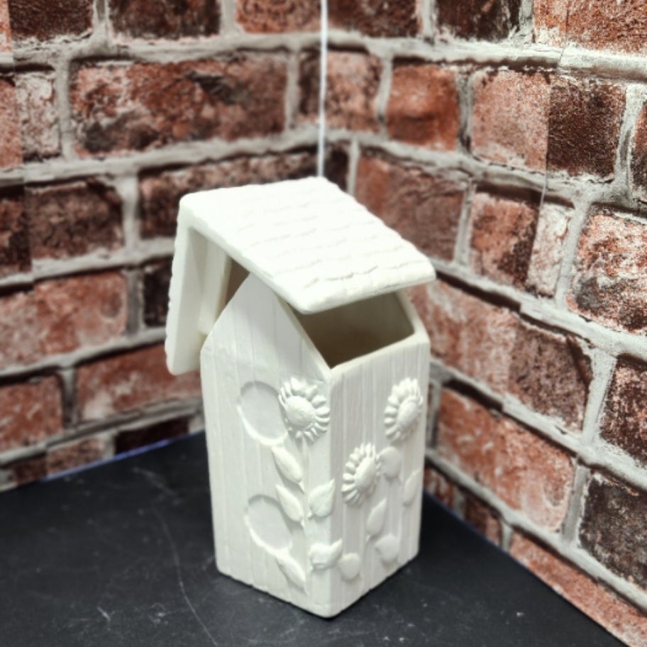 Sunflower Canister Van Go Pottery Painting